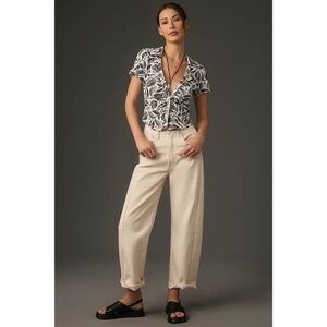 MAEVE YUKKI NORITAKE RUCHED BUTTON DOWN